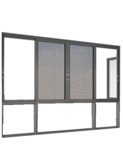 Aluminum window and door