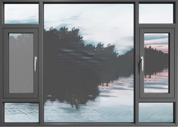 Aluminum window and door